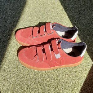 Veja Suede Red Sneakers